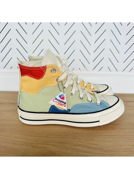 Converse Other - ⭐Converse Chuck 70 HI Crafted Patchwork Sz 11.5 Men Shoes Sneakers Green A03292C